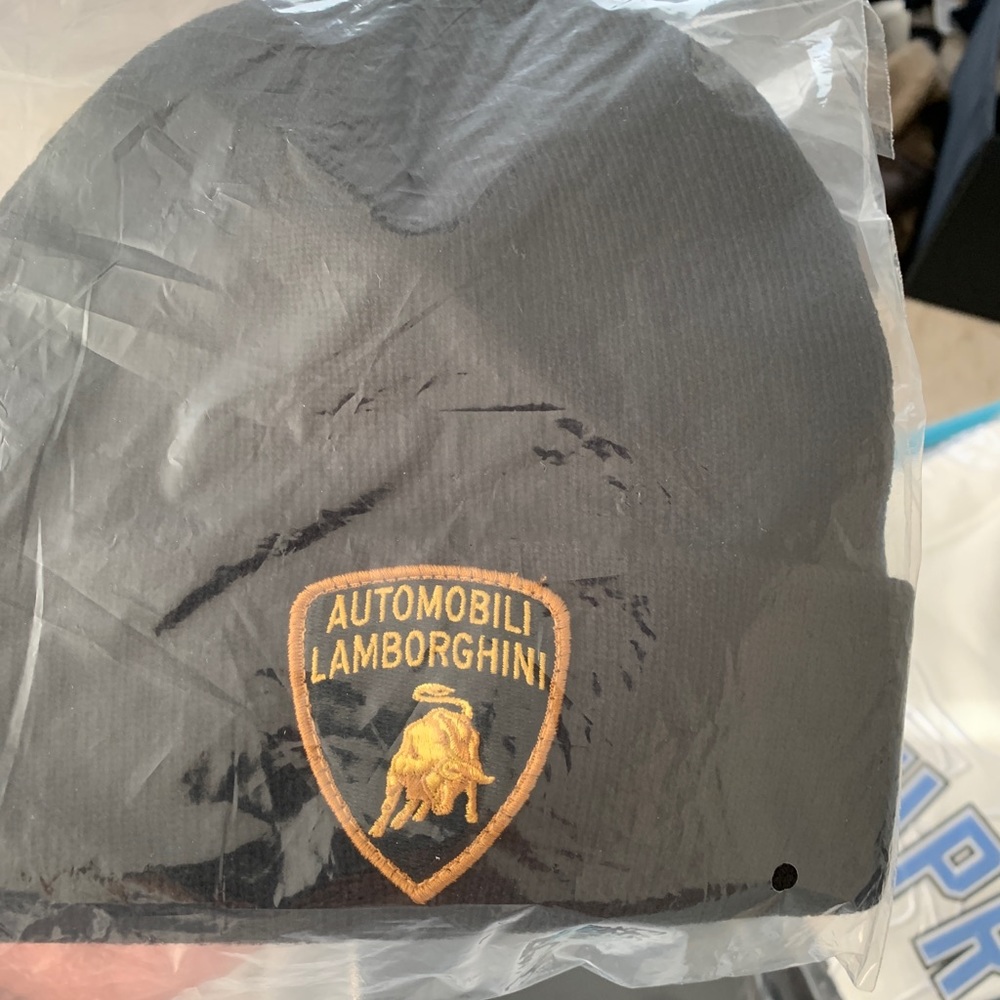 Supreme x Lamborghini beanie